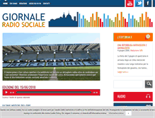 Tablet Screenshot of giornaleradiosociale.it